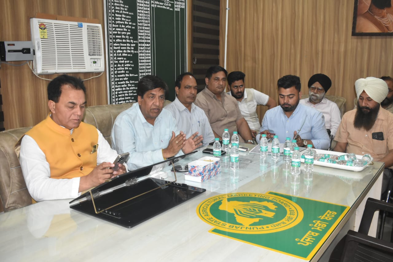 Hoshiarpur Mandi will be transformed, development works will be done at a cost of Rs 5 crore: MP Dr. Raj Kumar Chabbewal.